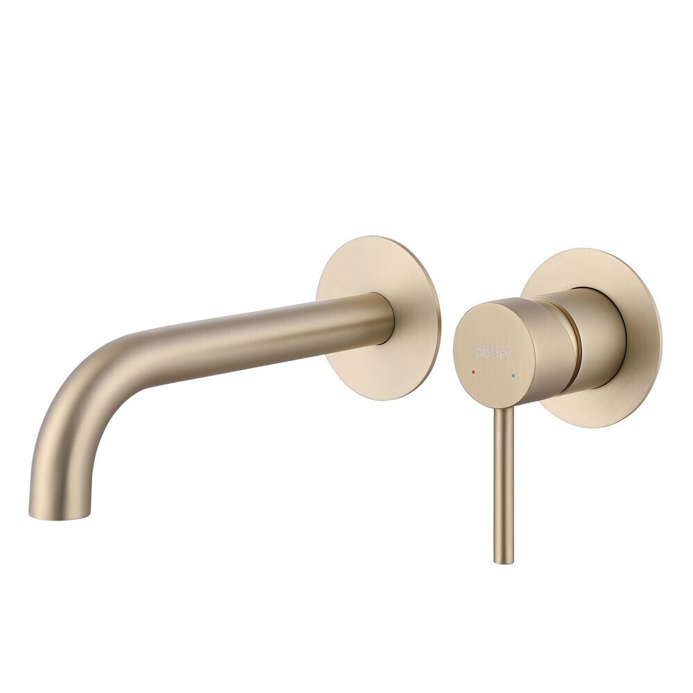 original-532.jpg Смеситель для раковины встраиваемый Abber Wasser Kreis золото однорычажный (AF8112G) — изображение 1