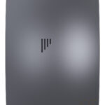 Вентилятор осевой DiCiTi Breeze 4C dark gray metal с обратным клапаном 220х175 мм d100 мм темно-серый