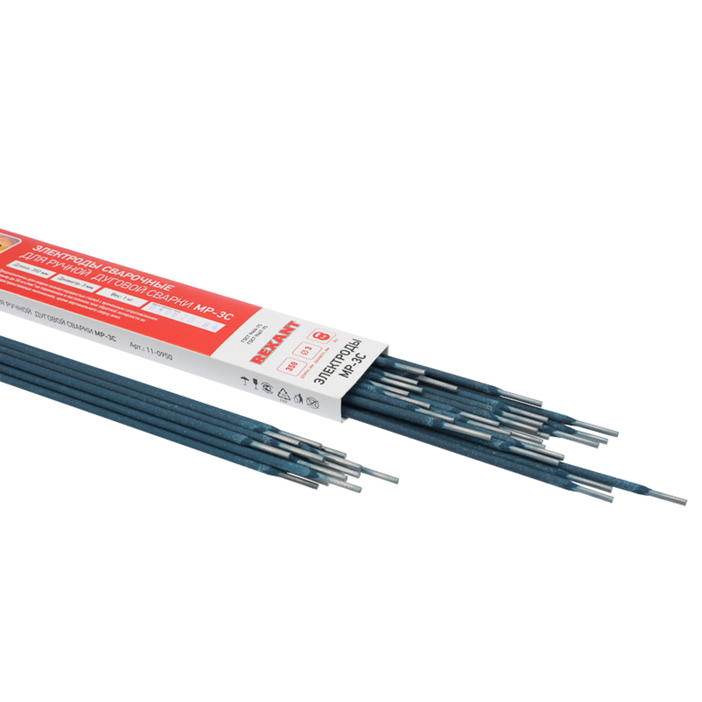 original-5516.jpg Сварочные электроды Rexant МР-3 d3 мм 1 кг (11-0950) — изображение 1