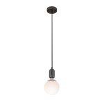 Светильник подвесной Eurosvet Bubble Е27 60 Вт 4 кв.м черный жемчуг IP20 (a052662)