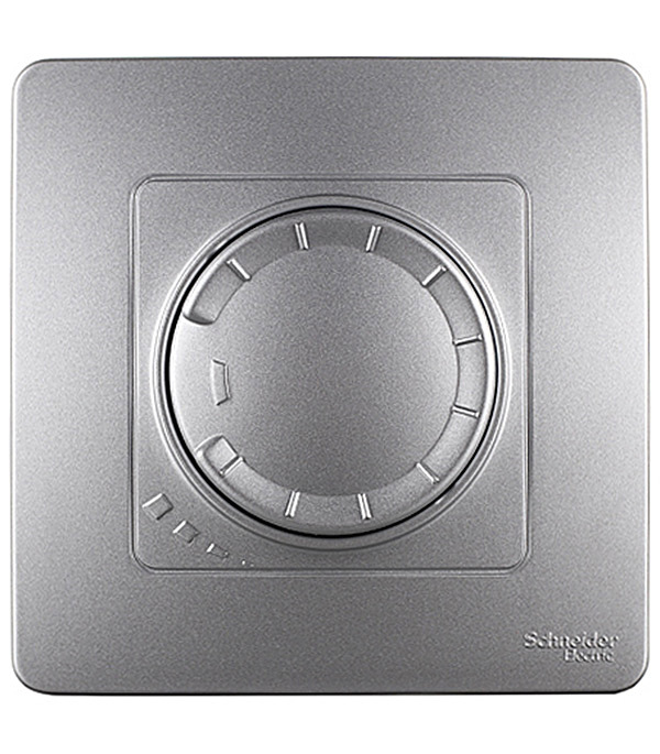 original-5532.jpg Диммер Systeme Electric Blanca встраиваемый алюминий поворотно-нажимной (BLNSS040013) — изображение 1