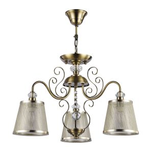 Люстра подвесная Freya Driana E14 120 Вт 8 кв.м (FR2405-PL-03-BZ)