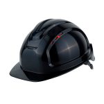 Каска защитная РОСОМЗ СОМЗ-80 Абсолют Rapid черная с храповиком (781720)