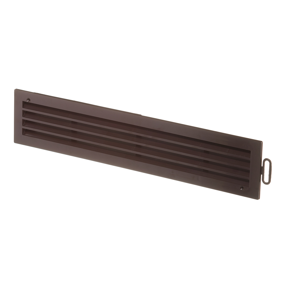 original-5809.jpg Решетка вентиляционная пластиковая переточная Era ДП 450х91 мм коричневая (2 шт.) — изображение 1