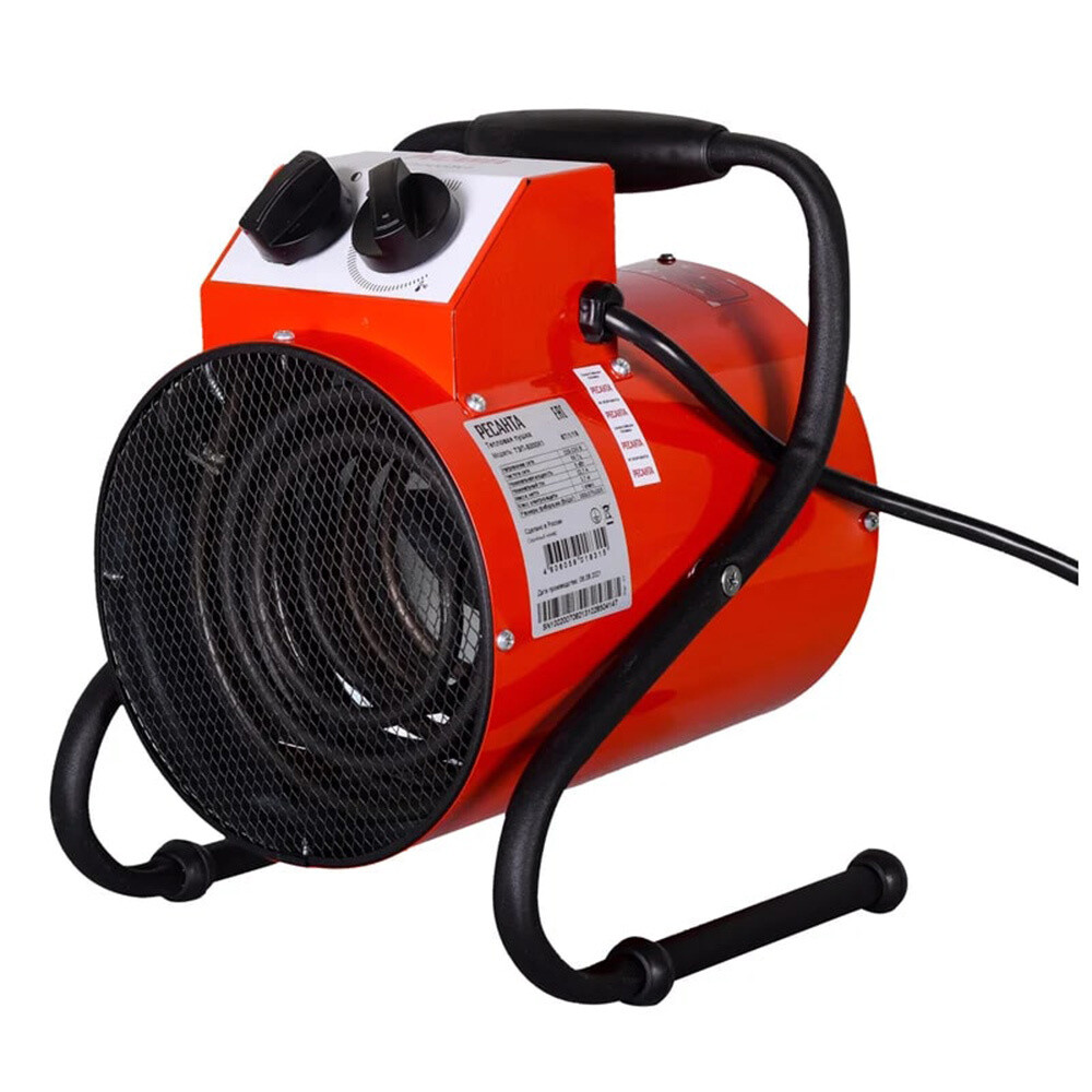 original-585.jpg Пушка тепловая электрическая 5 кВт Ресанта ТЭП-5000К1 прямого нагрева (67/1/19) — изображение 1