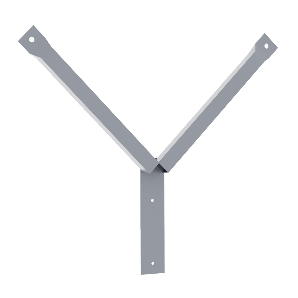 original-5900.jpg Кронштейн для крепления колючей проволоки Y-образный серый грунт — изображение 1