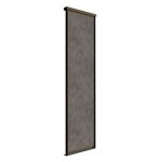 Дверь-купе 683x2552 мм бетон чикаго светлый/черный Elegant