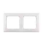Рамка Legrand Valena двухместная белая (694241)