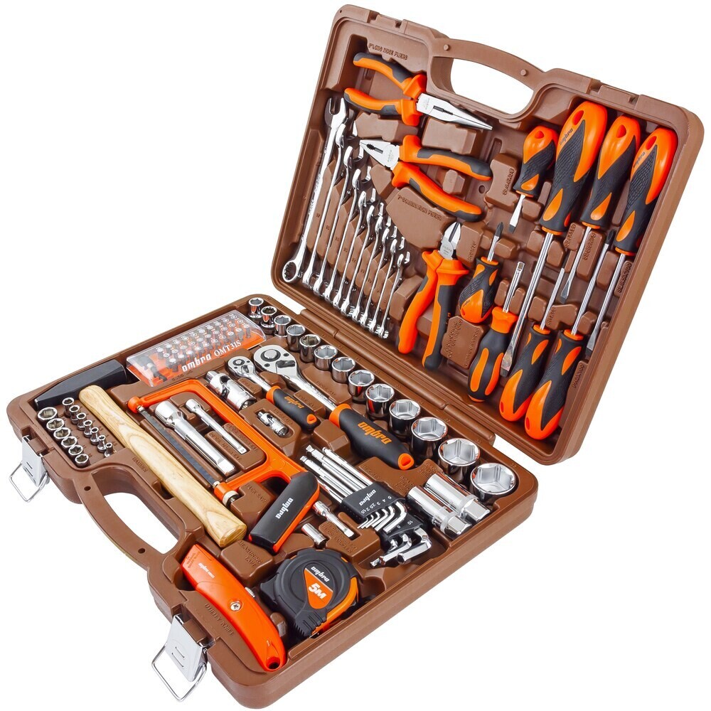 original-6099.jpg Набор инструментов универсальный Ombra (OMT101S) (101 шт.) — изображение 1