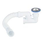 Сифон для душевого поддона Wirquin Virplast 1 1/2х40 мм с выпуском d70 мм с соединением 40/50 мм (30982460)