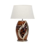 Лампа настольная Е27 40 Вт Arte Lamp Ruby (A4064LT-1BR)