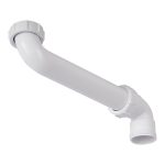 Соединение для сифона McAlpine 1 1/2 28,5 см белый (HC13)