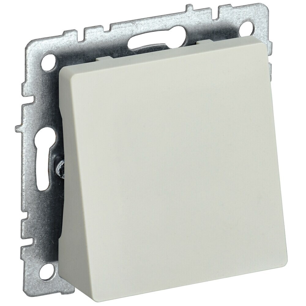 original-6251.jpg Вывод кабеля IEK Brite МВ10-БрКр встраиваемый бежевый (BR-VK10-0-K10) — изображение 1