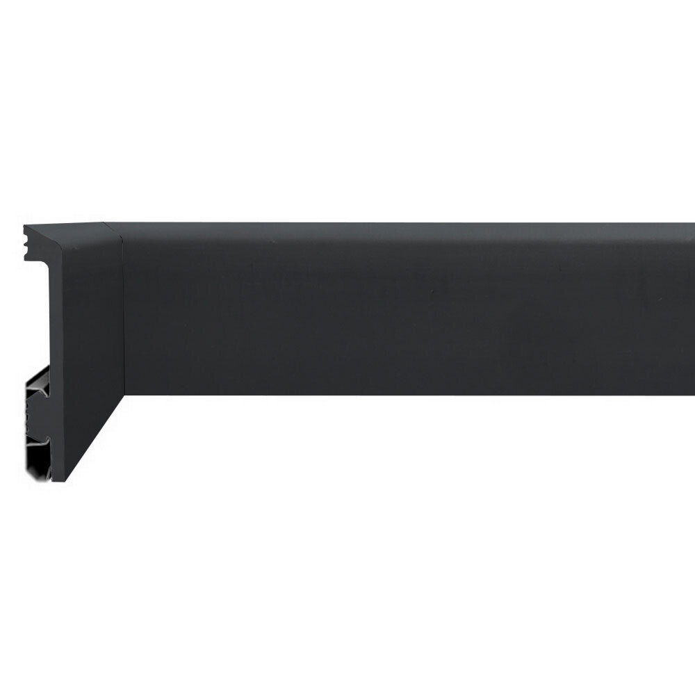 original-6309.jpg Плинтус экополимер Winart Pro Quadro 100х16х2000 мм антрацит с монтажной планкой (90.100.001.024) — изображение 1