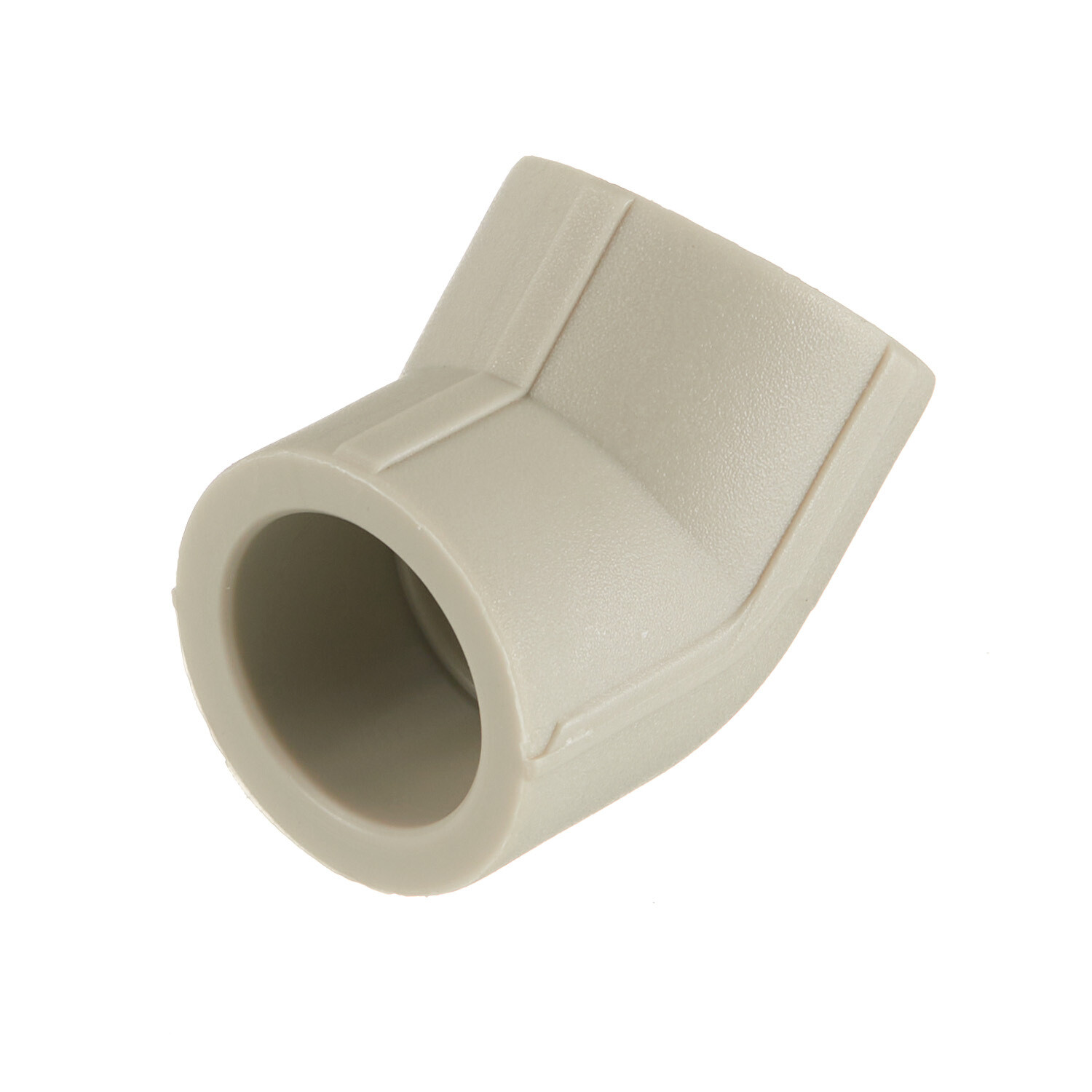 original-6320.jpg Угол полипропиленовый Valfex 25 мм 45° серый (10107025Г) — изображение 1