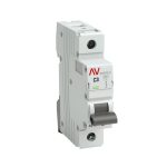 Автоматический выключатель модульный EKF Averes AV-6 DC 1Р 3А тип C 6 кА 230 В (mcb6-DC-1-03C-av)