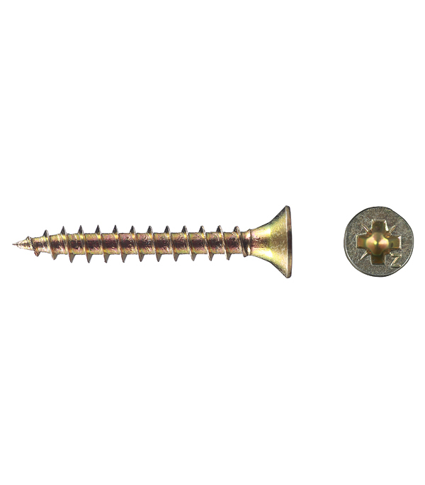 original-6408.jpg Саморезы универсальные 30x4,0 мм желтые (200 шт.) — изображение 1