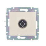 Розетка телевизионная Legrand Valena встраиваемая слоновая кость (695618)