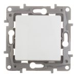 Переключатель Legrand Etika одноклавишный встраиваемый белый (672249)