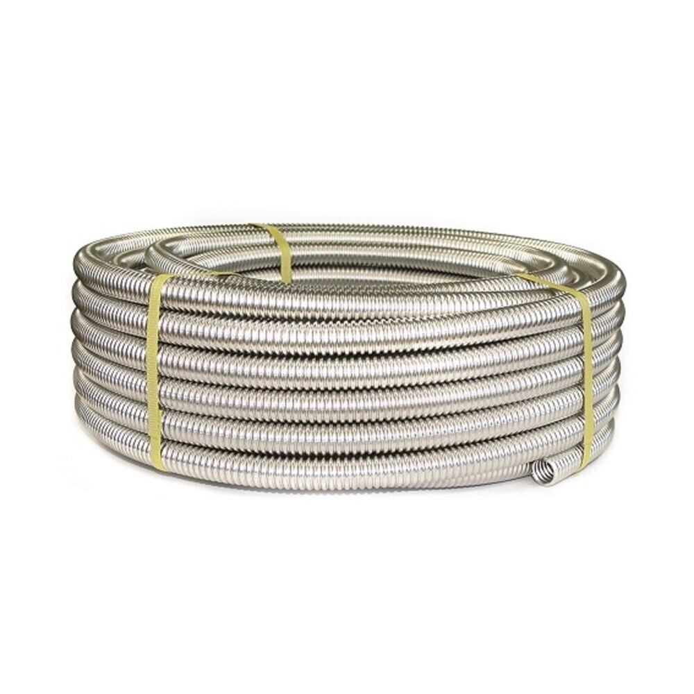 original-6535.jpg Труба гофрированная Stahlmann 32 мм нержавеющая сталь отожженная (5 м) — изображение 1