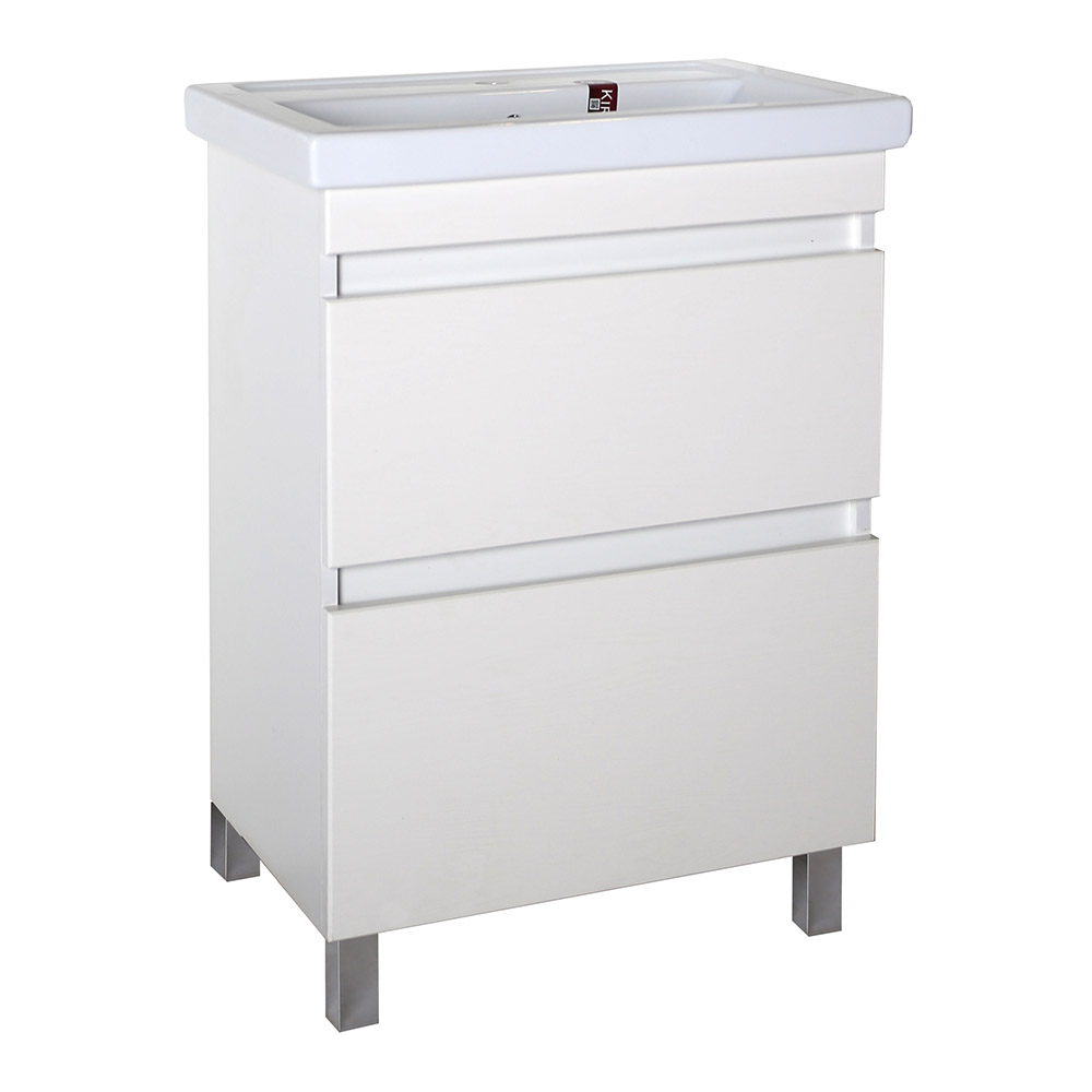 original-6568.jpg Тумба под раковину АСБ-Мебель Коста 60 см напольная белая (11493) — изображение 1