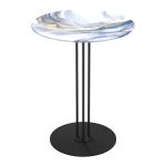 Журнальный столик круглый млечный путь Sheffilton SHT-CT55/H43