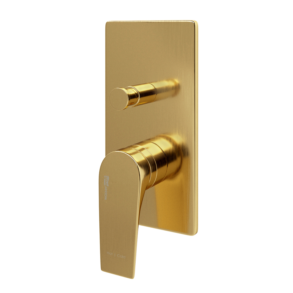 original-6669.jpg Смеситель для душа встраиваемый WasserKraft Aisch однорычажный золото (5561) — изображение 1