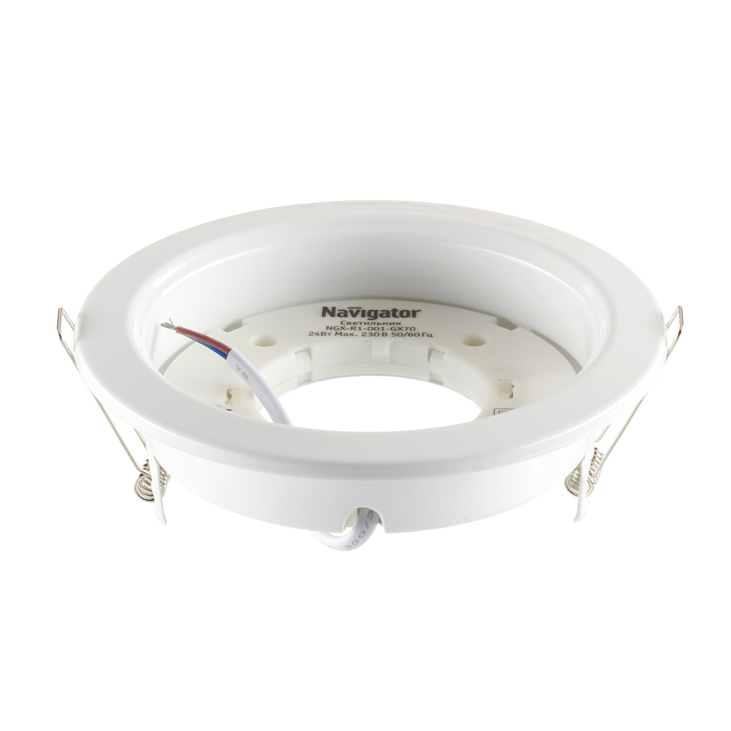 original-6792.jpg Светильник встраиваемый GX70 белый 24 Вт IP20 Navigator ДВО (61388) — изображение 1