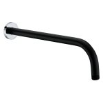 Держатель для верхнего душа WasserKraft 340 мм настенный латунь черный (A079)