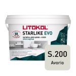 Затирка эпоксидная Litokol Starlike Evo s.200 слоновая кость 2,5 кг