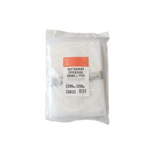 Дверь пленочная RoxelPro защитная с L-образным замком 2200х1200 мм (2,64 кв.м)