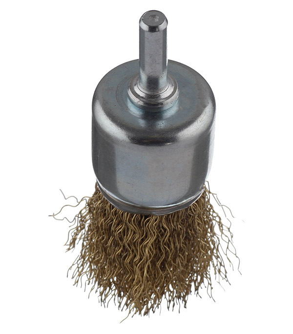 original-6929.jpg Корщетка для дрели Практика (773-446) мягкая кистеобразная d30 мм — изображение 1