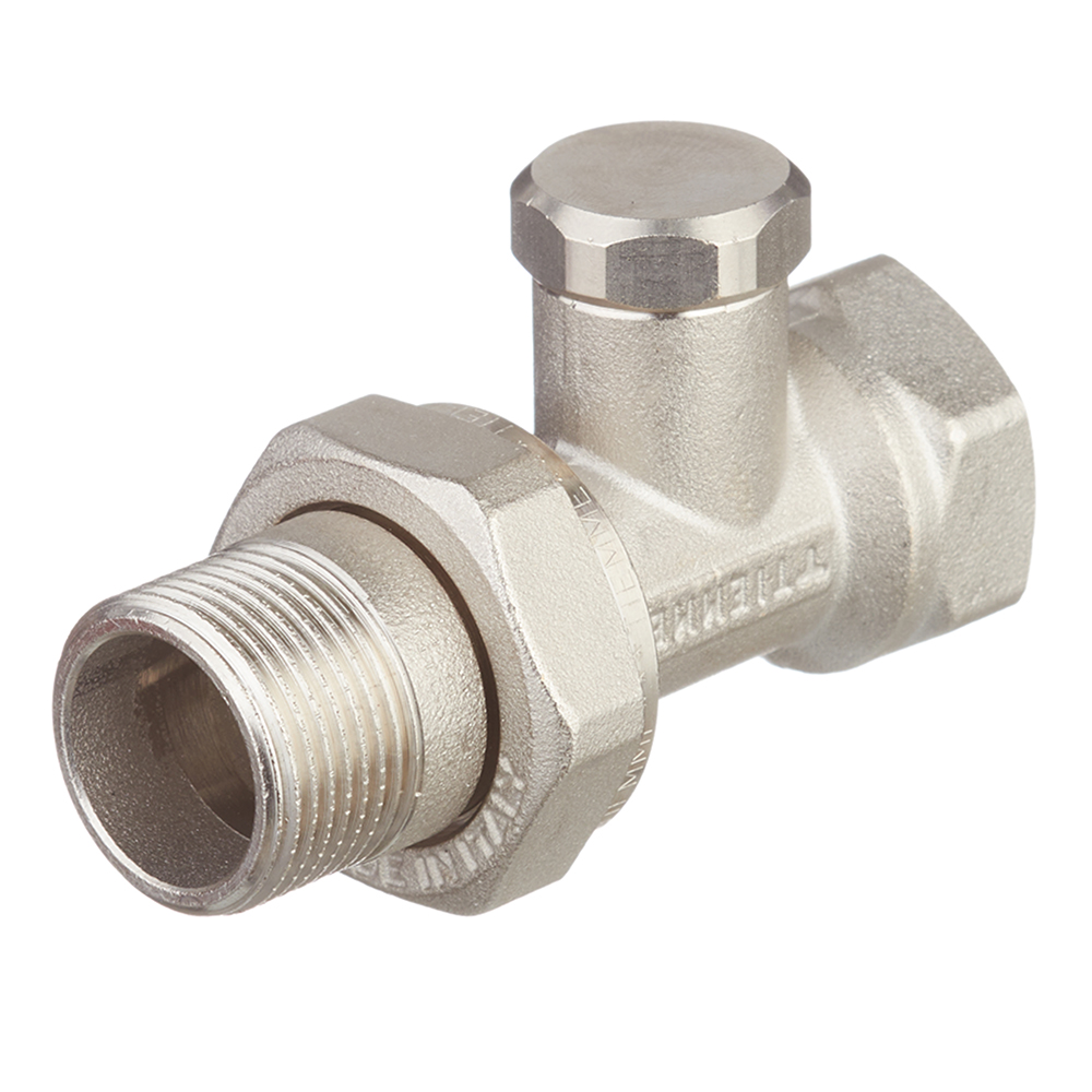 original-6953.jpg Клапан запорный Tiemme 3/4 НР(ш) х 3/4 ВР(г) для радиатора (3230014 / 3235N0505EC) — изображение 1