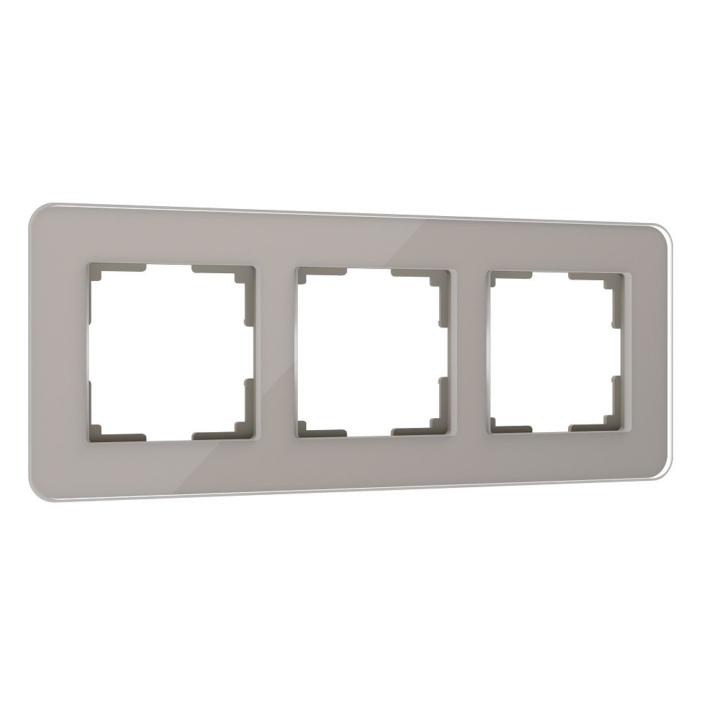 original-6964.jpg Рамка Werkel Elite трехместная дымчатая (a057876) — изображение 1