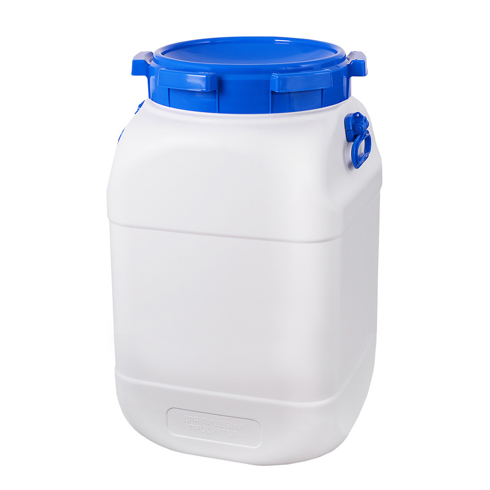 original-6972.jpg Фляга ЭльфПласт Fortis 66 л пластиковая с крышкой белая — изображение 1