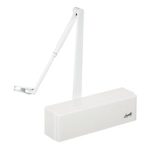 Доводчик дверной Lavelly (80-120 кг) белый