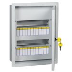 Щит распределительный встраиваемый IEK Titan 3 ЩРВ-24 металлический IP31 395х310х120 мм 24 модуля