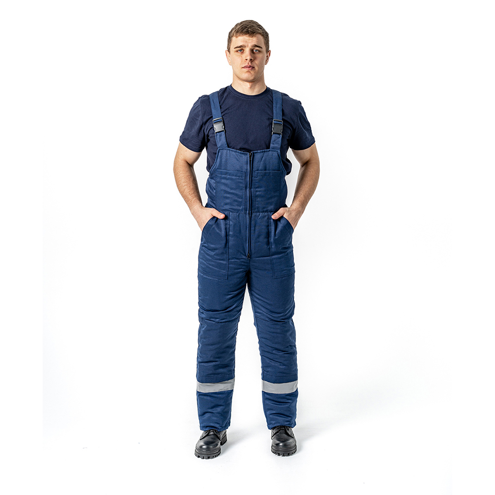 original-7198.jpg Полукомбинезон рабочий мужской утепленный Дарина Порт 48-50 рост 170-176 см темно-синий — изображение 1