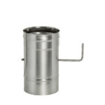 Задвижка (шибер) Дымок d115 мм AISI 439