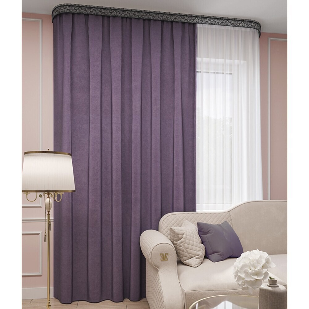 original-7339.jpg Штора канвас лаванда 150х280 см Legrand Канвас (58091253) — изображение 1