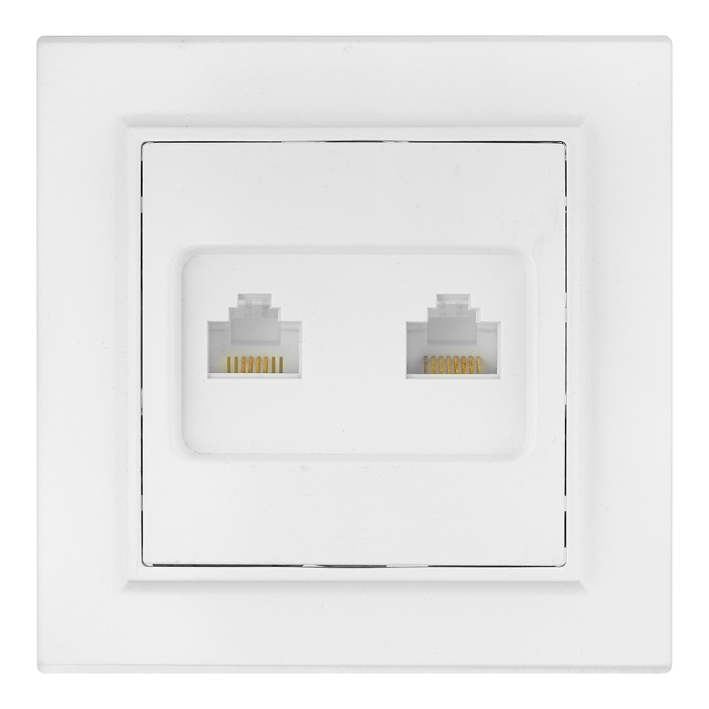 original-737.jpg Розетка компьютерная/ телефонная EKF Минск встраиваемая белая RJ11/ RJ45 (ERK00-135-10) — изображение 1