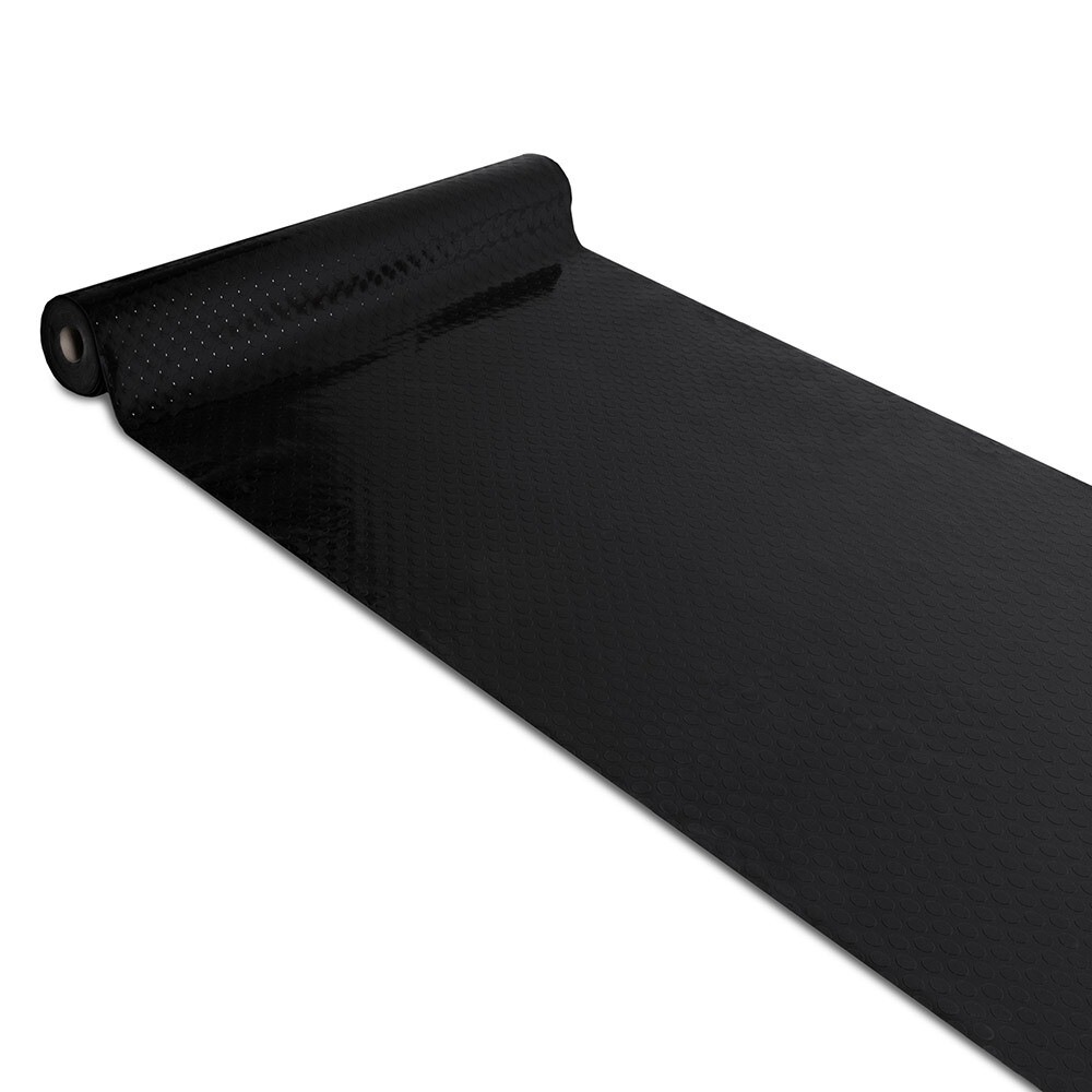 original-7411.jpg Коврик-дорожка грязезащитный Импортэкс Монетка 120х0,2 см противоскользящий черный — изображение 1