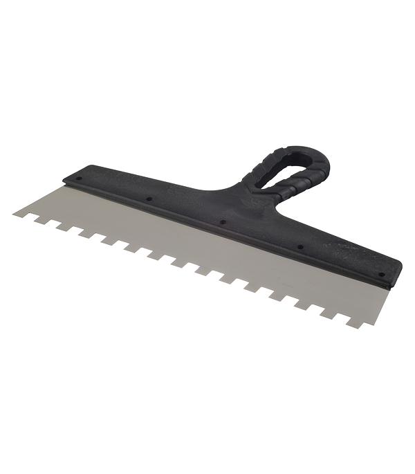 original-7517.jpg Шпатель зубчатый 300х10 мм с пластиковой ручкой (131154) — изображение 1