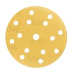 Диск шлифовальный КМ Gold d150 мм P240 на липучку бумажная основа (5 шт.)