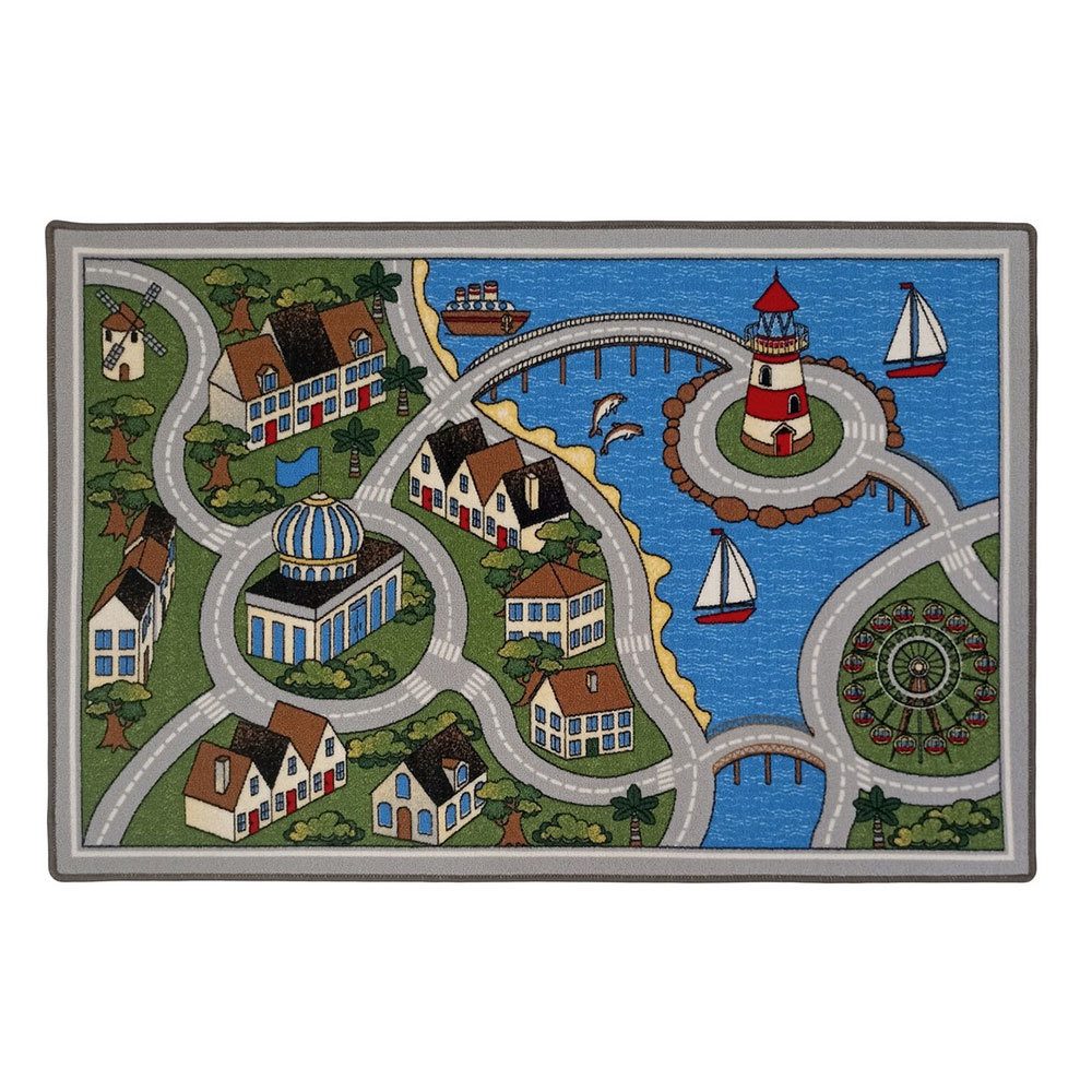 original-7619.jpg Ковер 1х1,5 м прямоугольный Маяк разноцветный — изображение 1