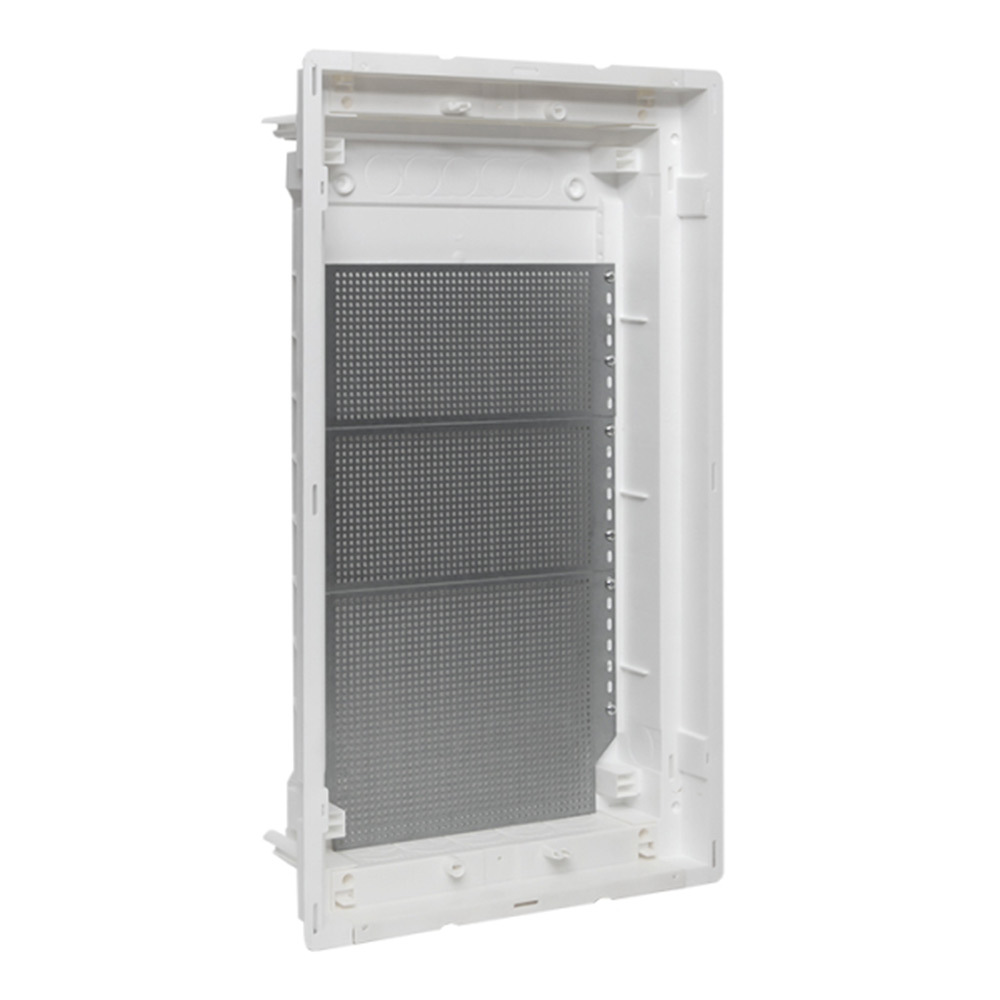 original-7647.jpg Основание слаботочного щита EKF PROxima Nova пластиковое IP40 305х548х87 мм 36 модулей 3 габарит с монтажной платой — изображение 1