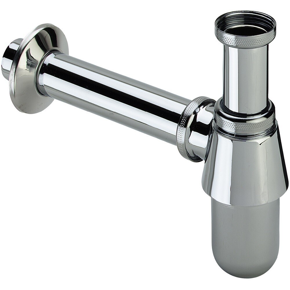 original-7685.jpg Сифон для раковины Viega 1 1/4х32 мм без выпуска с соединением 32 мм хром (100674) — изображение 1