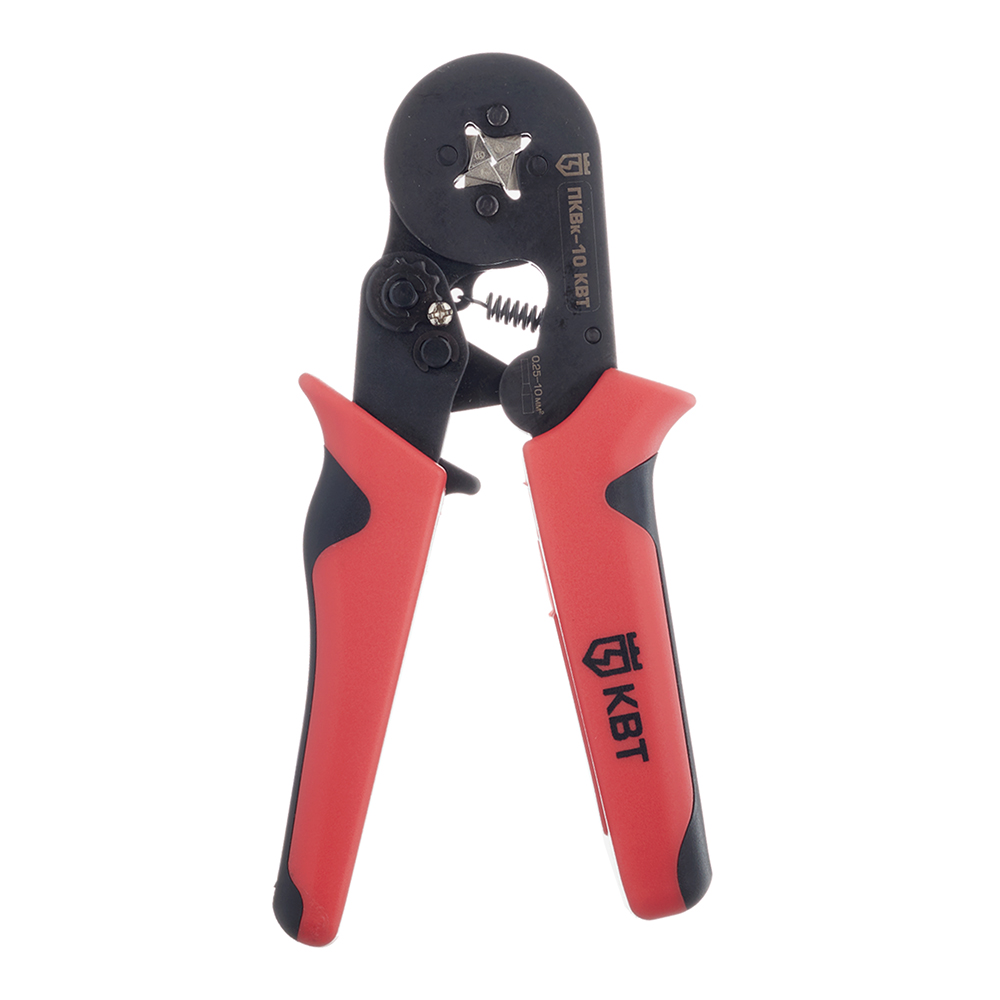 original-7736.jpg Пресс-клещи КВТ ПКВк-10 для обжима втулочных наконечников 0,25-10 кв.мм (74712) — изображение 1