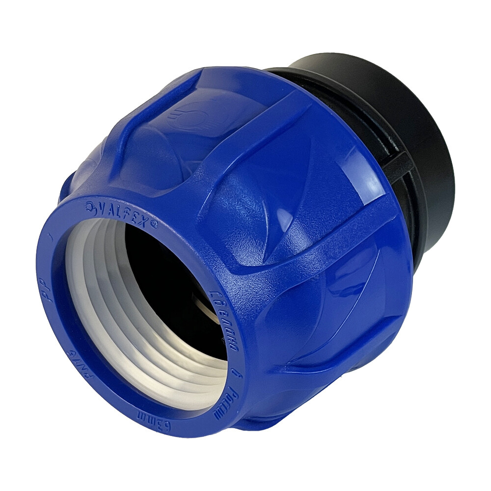 original-7765.jpg Муфта ПНД Valfex компрессионная переходная 63х2 ВР(г) — изображение 1