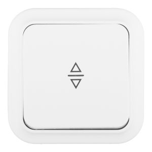 Выключатель Svet одноклавишный накладной белый перекрестный (EV 0366-1510)